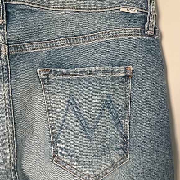 MOTHER Denim The Scrapper Ankle Camera Obscura Size 29 - Picture 7 of 13